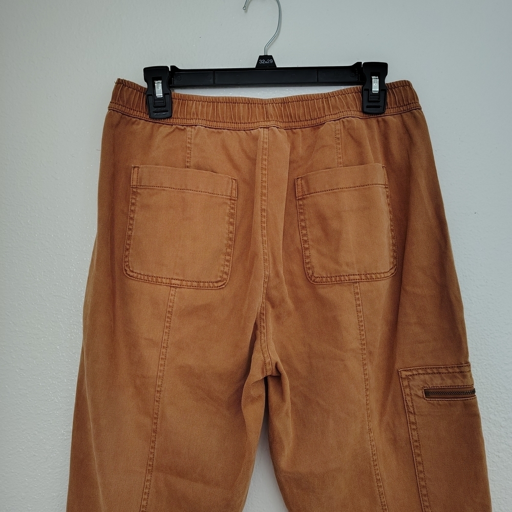 Nicole Miller Women's Ginger Capri Cargo Pants Sz 8 Waistband Lyocell/Cotton - Picture 11 of 14